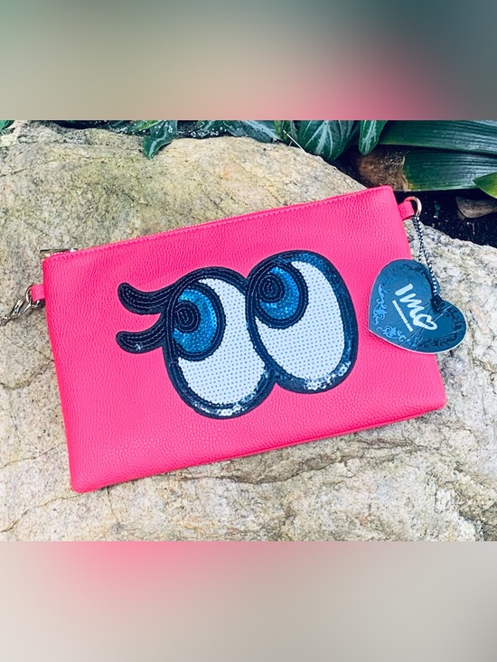 Handbags - Rare Collector Imoshion shoulder Pink Eye Graphic handbag. Brand new with tags,